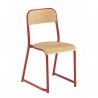 Chaise écolier renforcée empilable