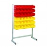 Rack simple face équipé de bacs 3L