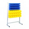 Rack simple face équipé de bacs 1L et 3L