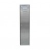 Vestiaire inox industrie salissante sur socle