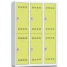 Vestiaire multicases monobloc 3 colonnes - Industrie salissante