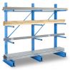 Cantilever léger simple face - P:60 cm 3 Niveaux