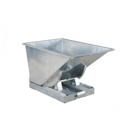 Bennes auto-basculante Galvanisées à chaud 300 litres