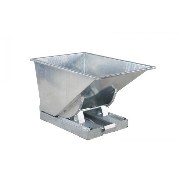 Bennes auto-basculante Galvanisées à chaud 300 litres