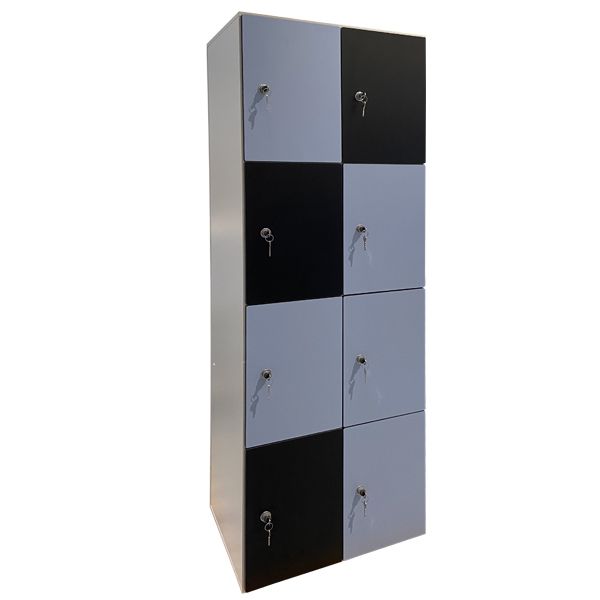 Casier cube simple 8 portes 