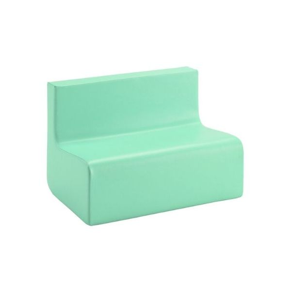 Banquette enfant 2 places en tissu - L70xP47xH48