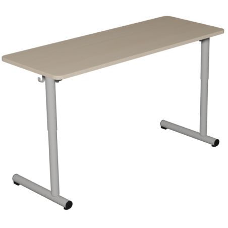 Table réglable en hauteur - 130x50cm