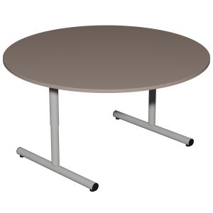 Table ronde réglable en hauteur