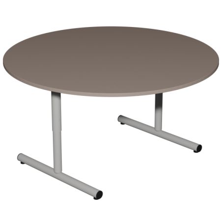 Table ronde réglable en hauteur