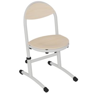 Chaise hauteur réglable 
