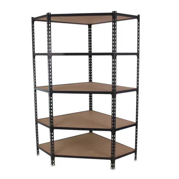 'Kit d''angle avec 5 tablettes en bois'