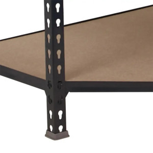 'Kit d''angle avec 5 tablettes en bois'