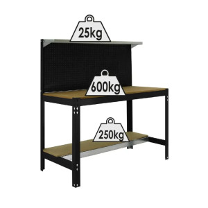 Kit établi 1 fond perforé + 1 niveau