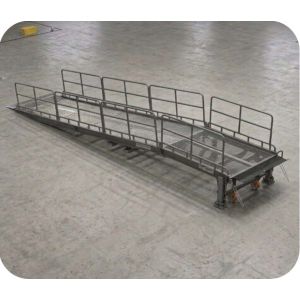 Rampe Mobile et Fixe Pont de liaison hydraulique manuel 10 Tonnes