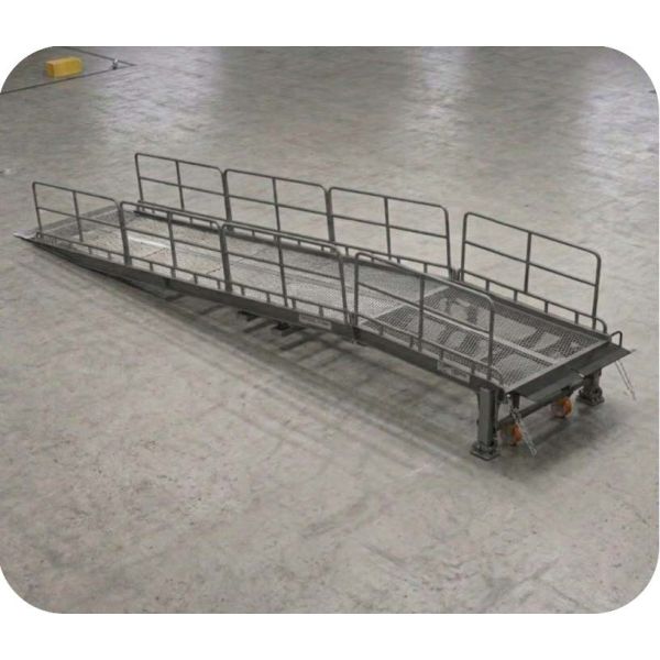Rampe Mobile et Fixe Pont de liaison hydraulique manuel 10 Tonnes