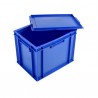 Bac avec couvercle stockage vaisselle 400 x 300mm - 27L