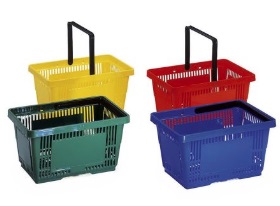 panier en plastique